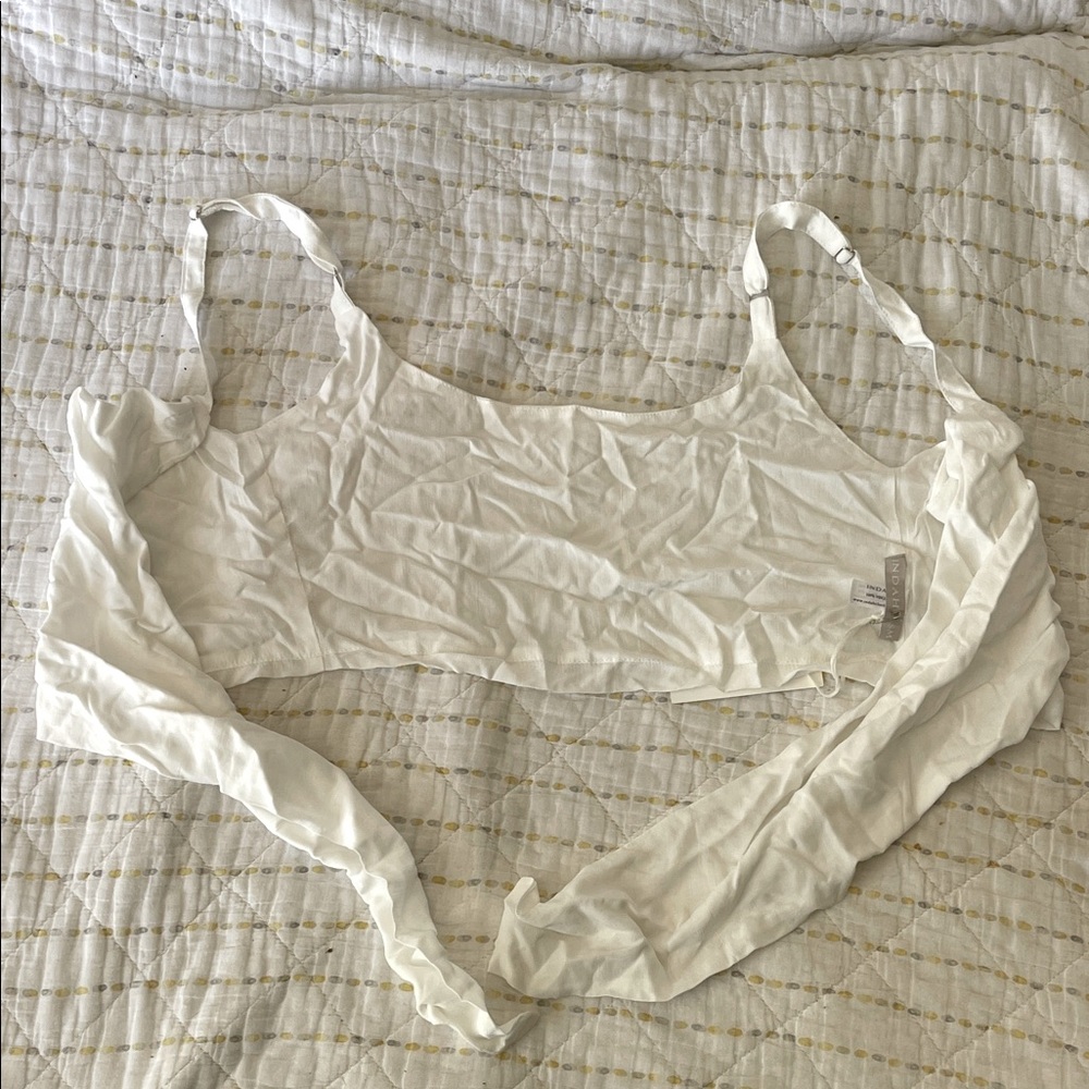 Indah White Bra